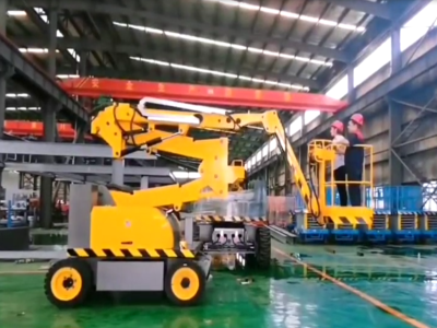 10米高端曲臂式升降機