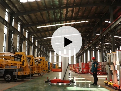 鋁合金升降機升降演示